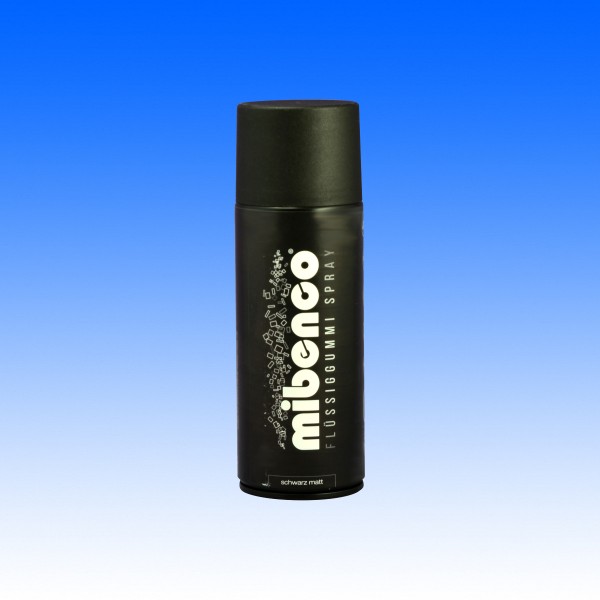 Mibenco Flüssiggummi schwarz matt Spraydose, 400 ml