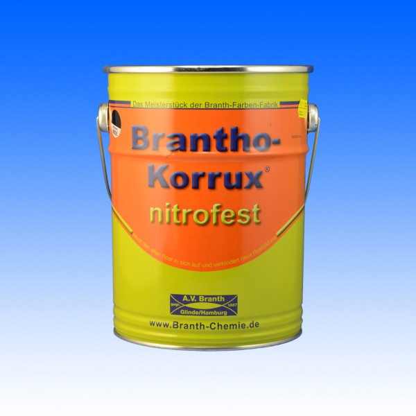 Brantho-Korrux "nitrofest", diverse Farbtöne, 5 Liter