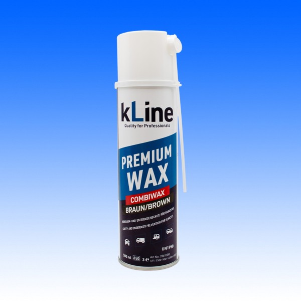 kLine Premiumwax braun Spraydose, 500 ml