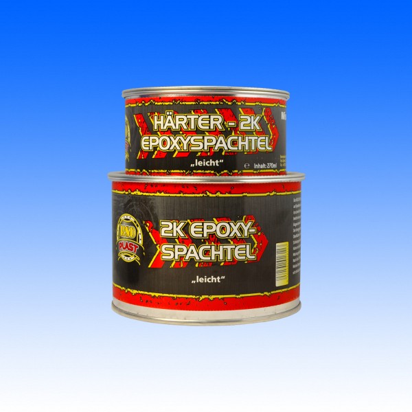 Epoxy Spachtel leicht styrolfrei, inkl. Härter, 800 ml / 480 g